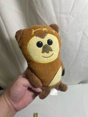 Star Wars Ewok Plush Toy 8” Brown Stuffed Animal Lucasfilm Disney Soft Doll